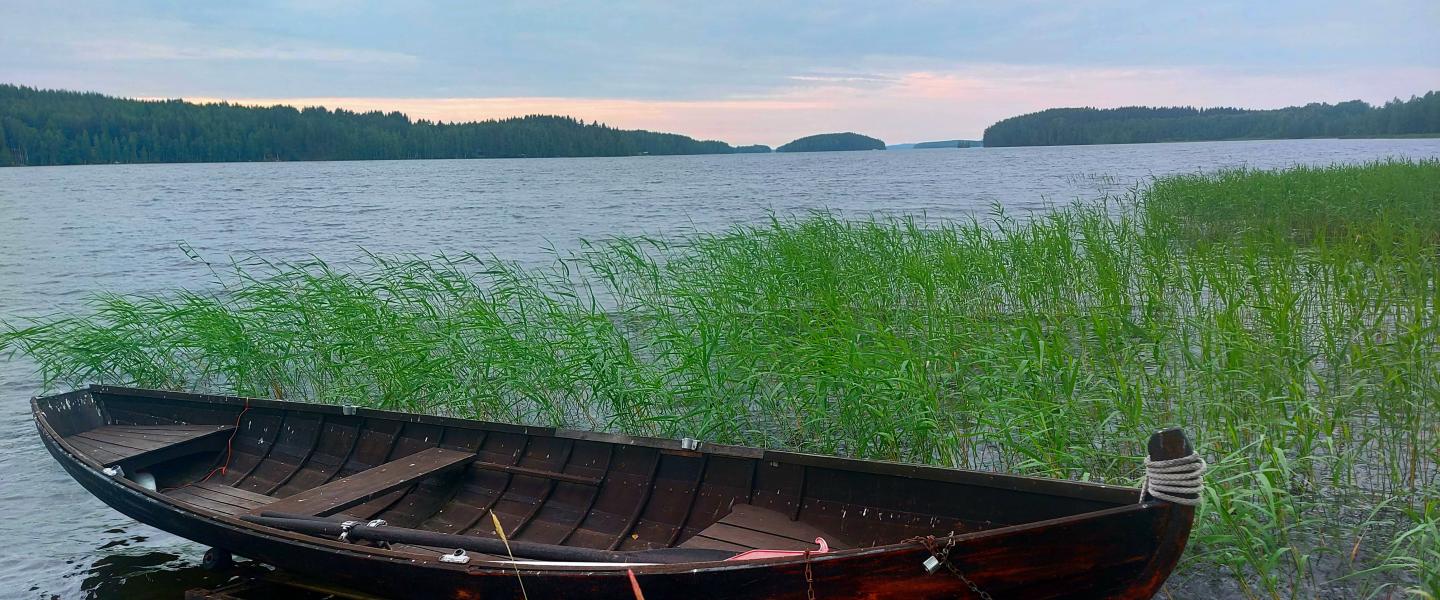 järvi ja vene